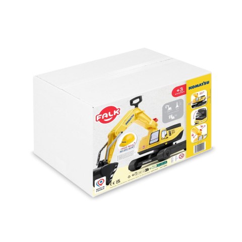 FALK FALK Koparka Komatsu Obrotowa Łopata + Kask