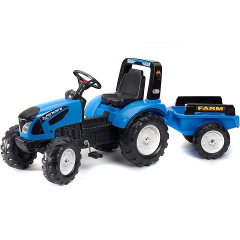 FALK FALK Traktor Landini Niebieski na Pedały z Przyczepką od 3-7 lat