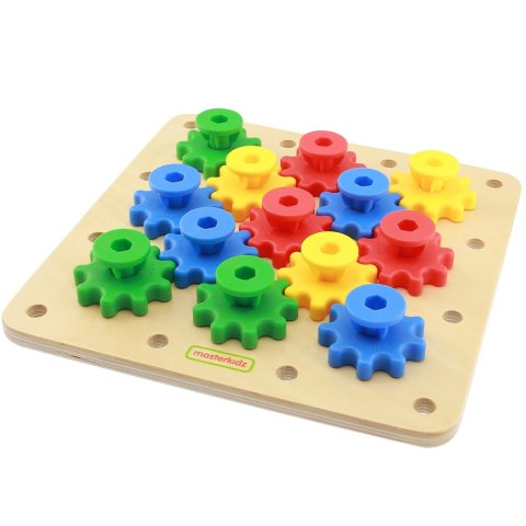 Masterkidz MASTERKIDZ Koła Zębate Zbuduj Własny Mechanizm Tablica Montessori