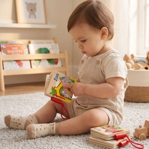 Viga Toys VIGA Moja Pierwsza Książeczka Drewniana 1 szt.