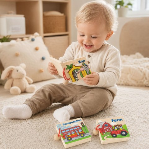 Viga Toys VIGA Moja Pierwsza Książeczka Drewniana 1 szt.