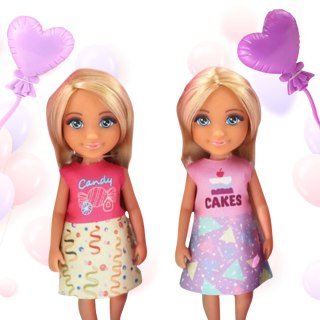 Woopie Zestaw Urodzinowy Dwóch Laleczek - Candy i Cakes