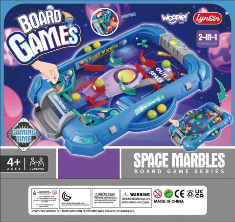 WOOPIE Gra Zręcznościowa Flipper " Kosmiczna Rozgrywka" 2w1