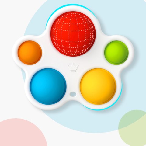 WOOPIE BABY Zabawka Sensoryczna Gryzak Antystresowy POP IT Montessori
