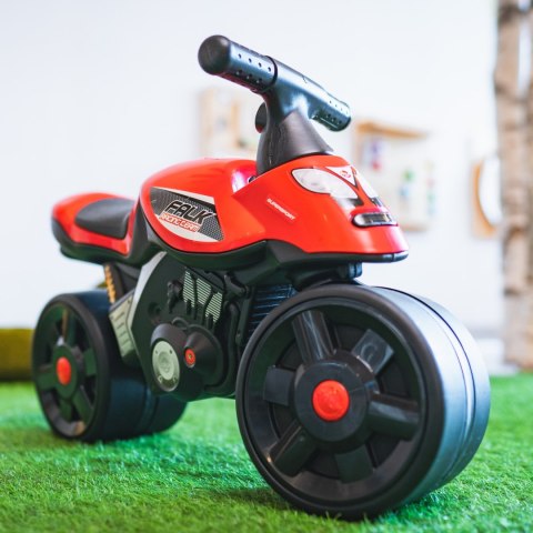 FALK Jeździk Racing Czerwony Szerokie Koła 1+